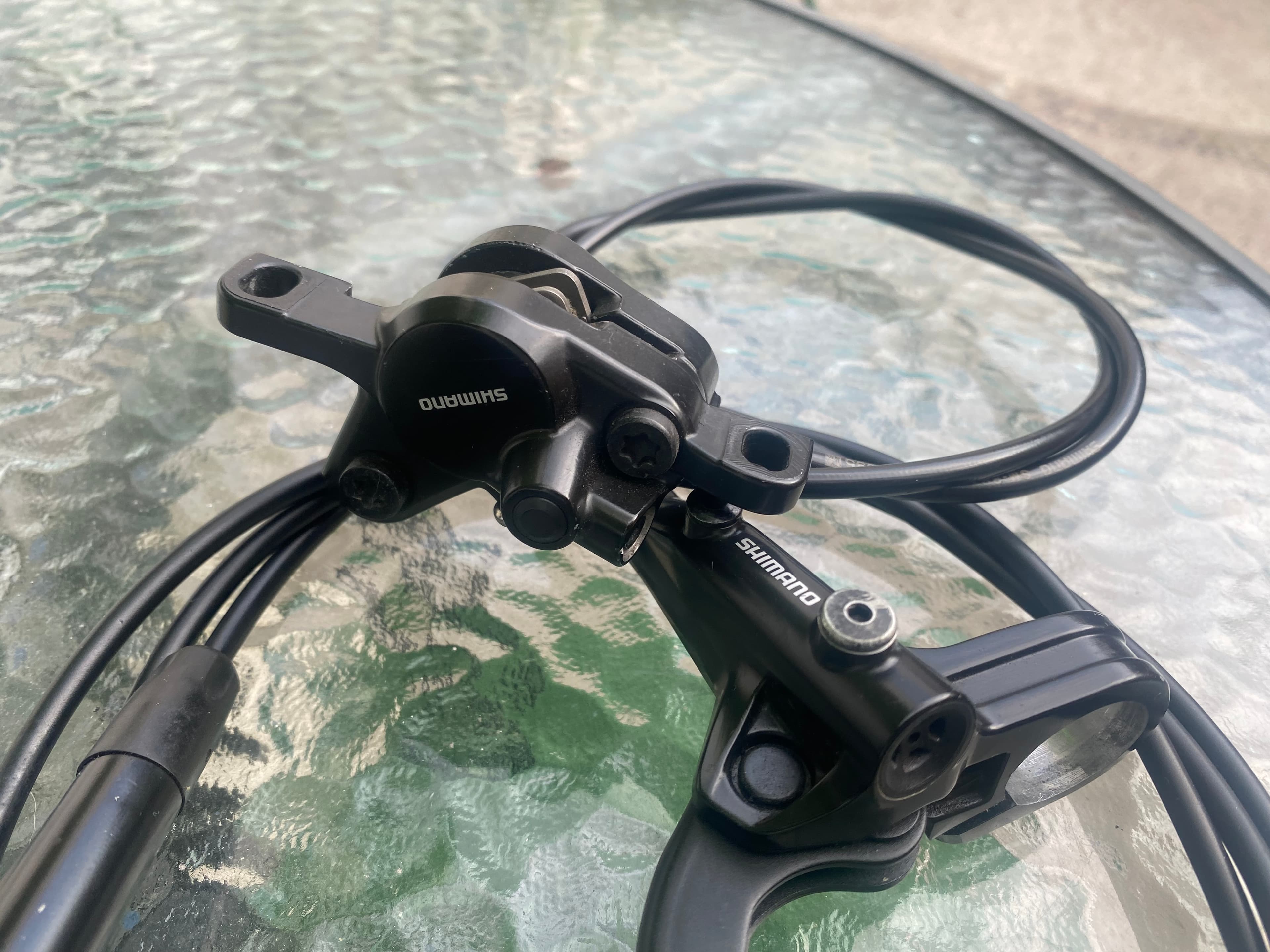 Frenos de Disco Hidráulicos Shimano BR-MT400 para Bicicleta