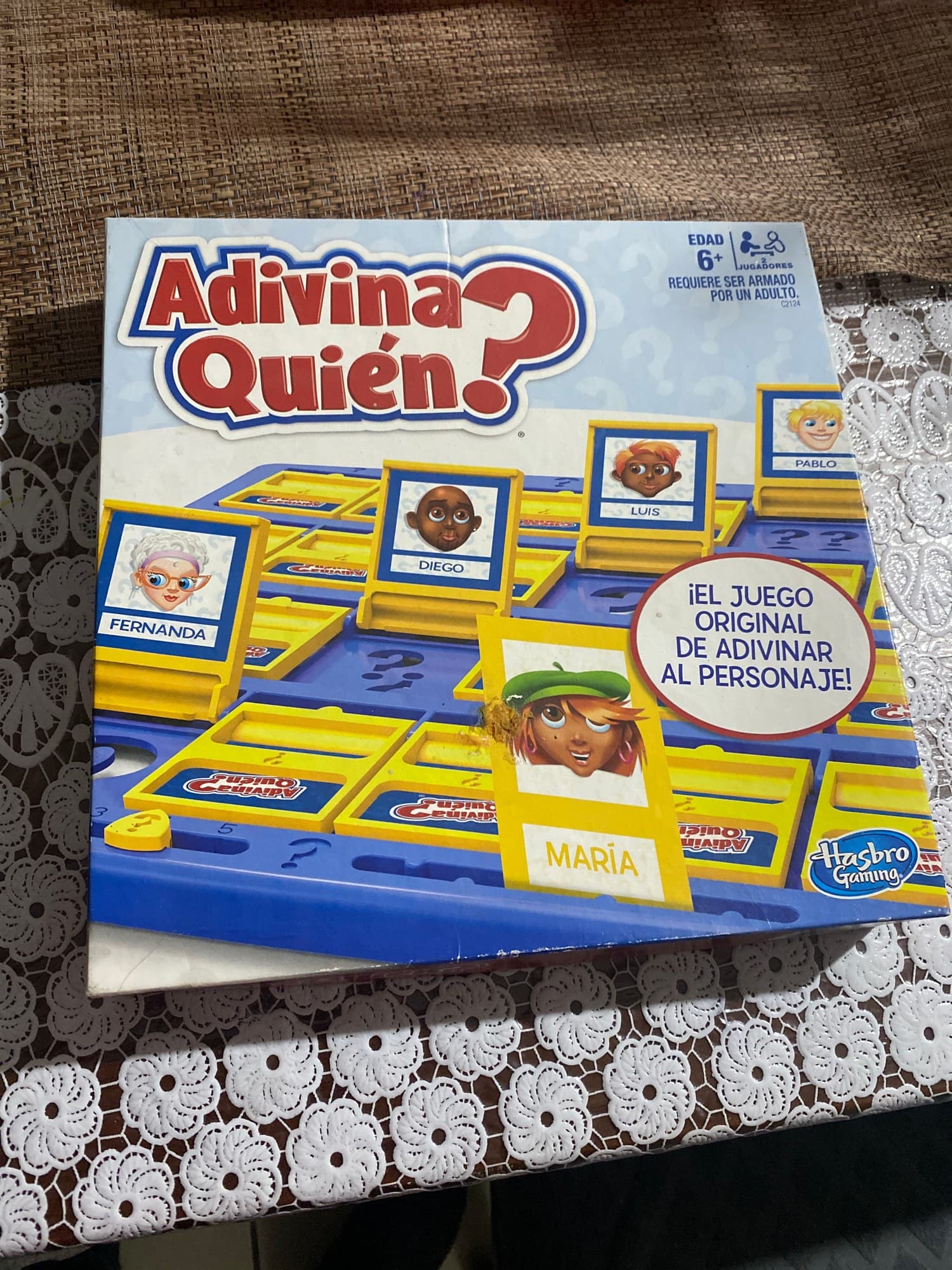 Juego de Mesa Adivina Quién? Hasbro Gaming - Clásico Familiar