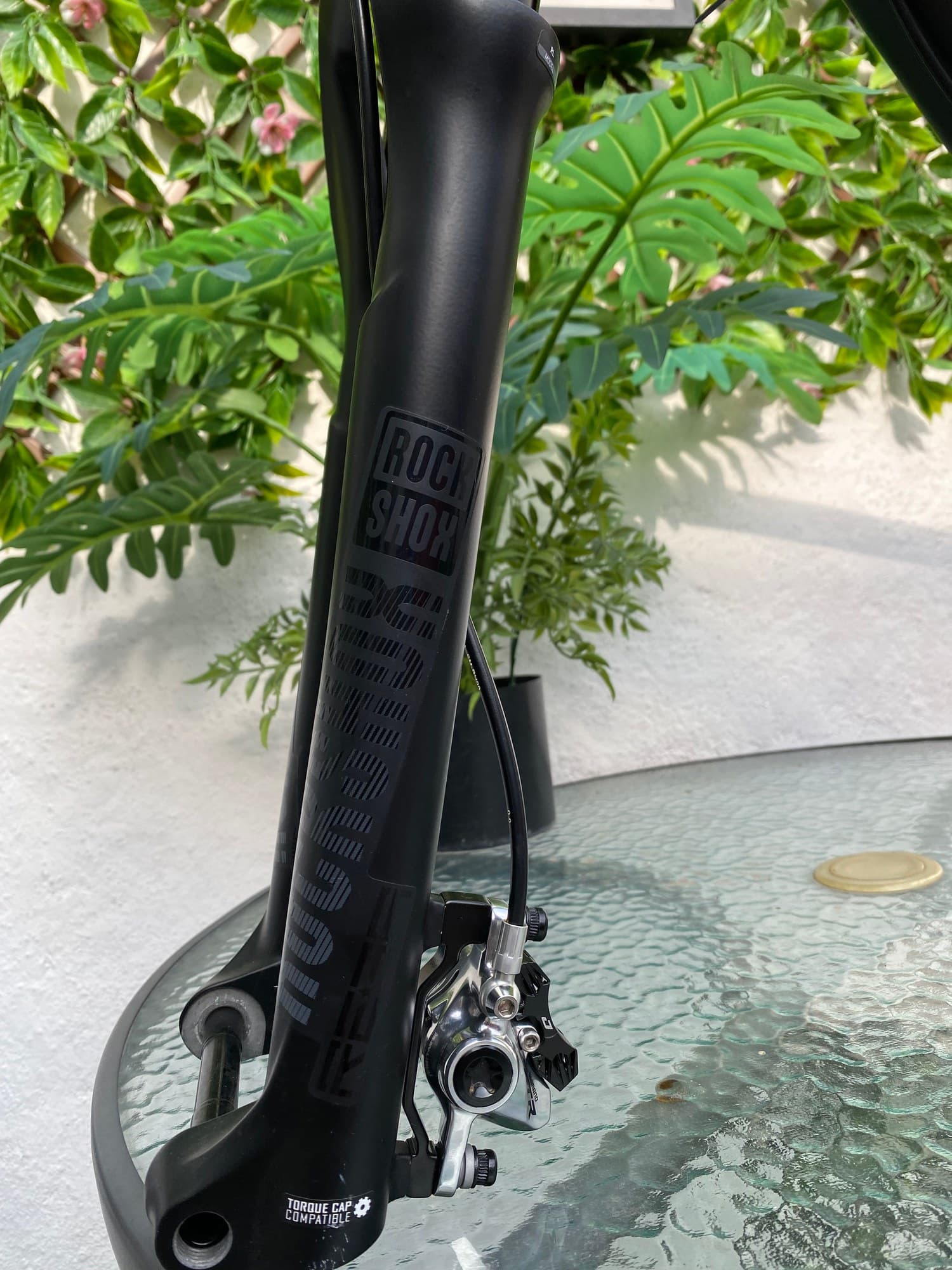 Cuadro de Bicicleta MTB Trek Carbono Talla M con Horquilla RockShox SID y Frenos SRAM Level