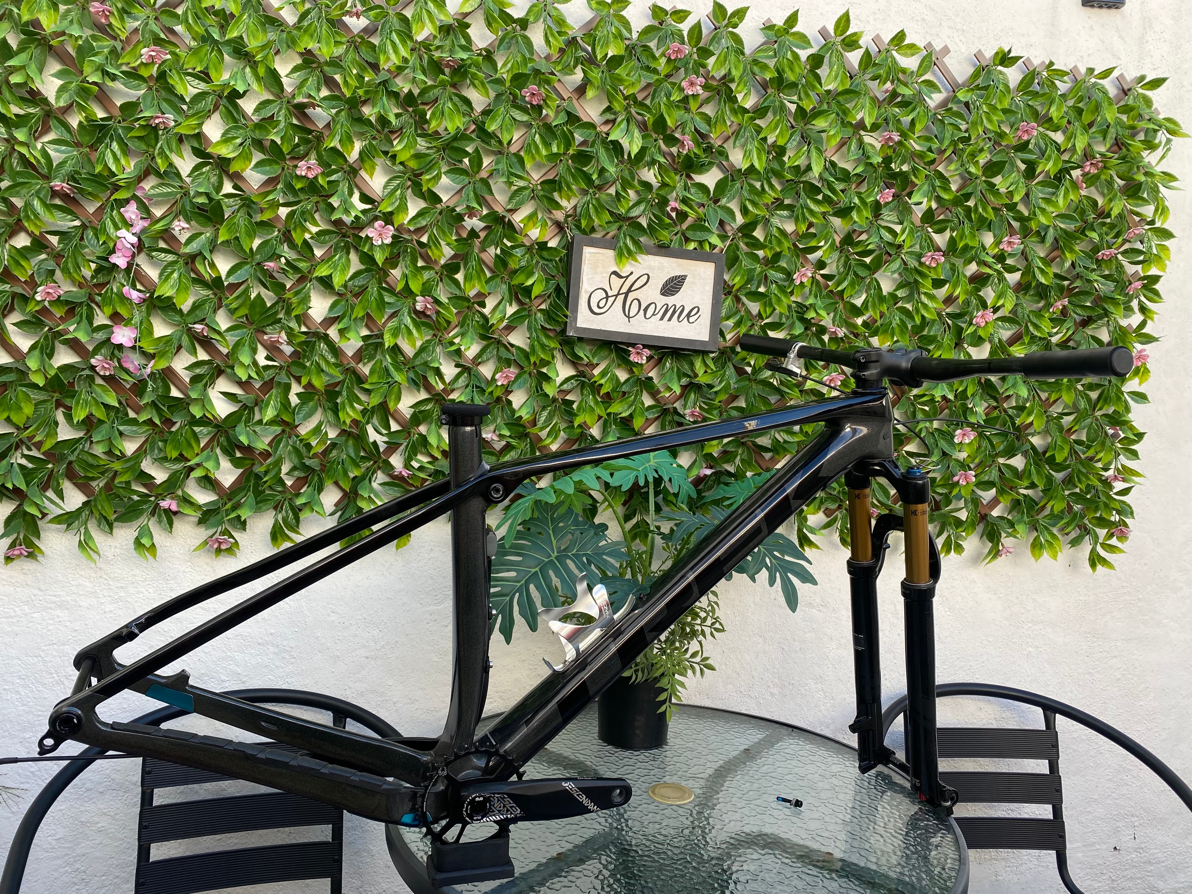 Cuadro Bicicleta MTB Trek OCLV Carbono con Horquilla Fox y Componentes