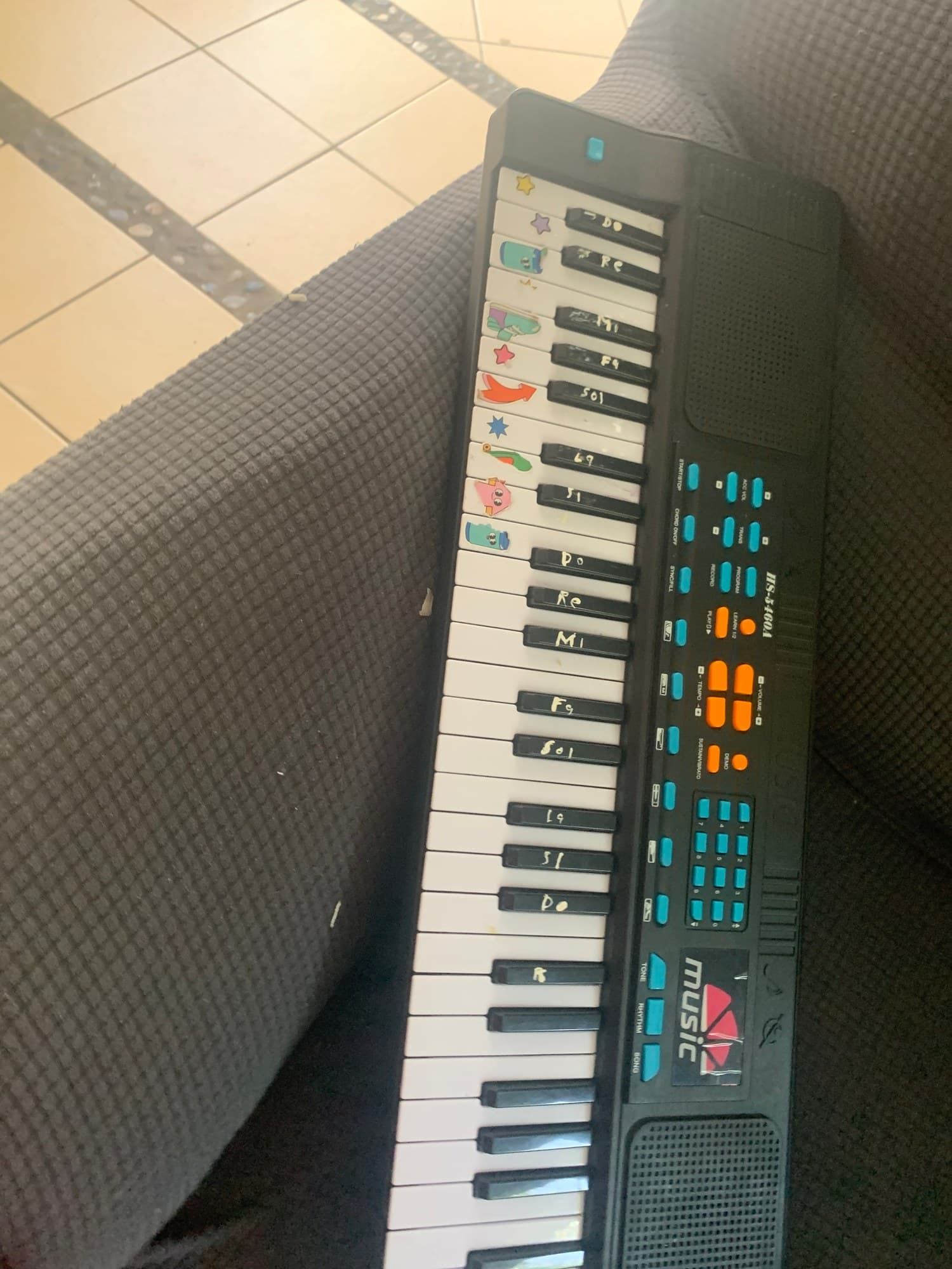 Teclado Electrónico Musical Infantil MUSIC HS-360A